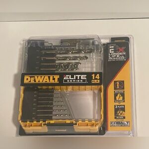 Dewalt colbalt drill bit set